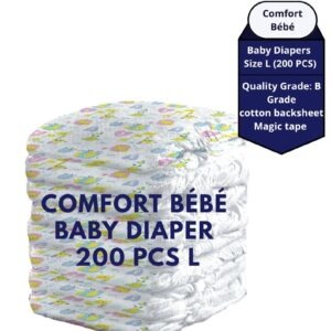 Baby Diaper - Confort Bébé 200 PCS, size L